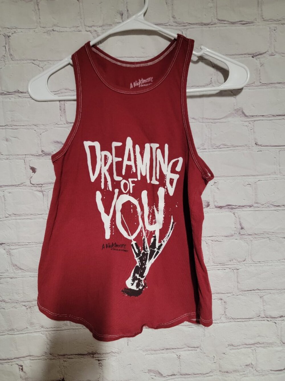 A Nightmare On Elm Street Women's Racer Back Tank Top